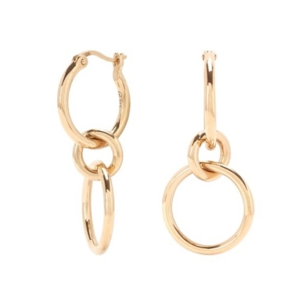 Mejuri Jewelry - Mejuri Trio Hoop Earrings in Gold Vermeil